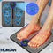 Foot Massage Pad Electric Sole Massage Tool USB Charging Convenient Fast Suitable for Home and Travel Black